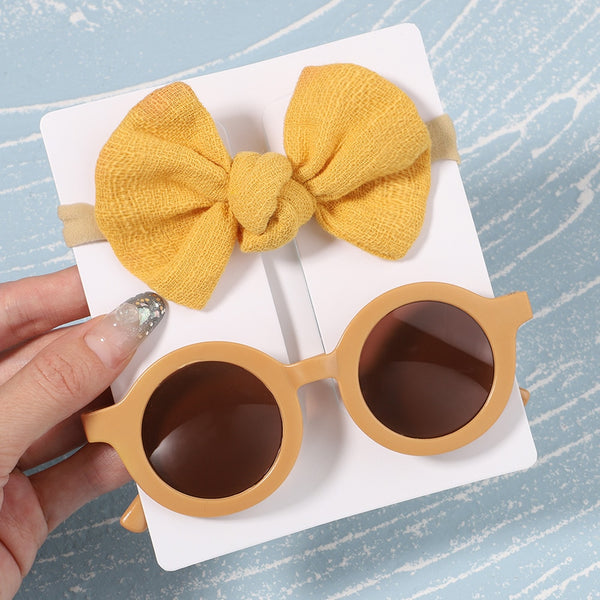 Headband Round Sunglasses