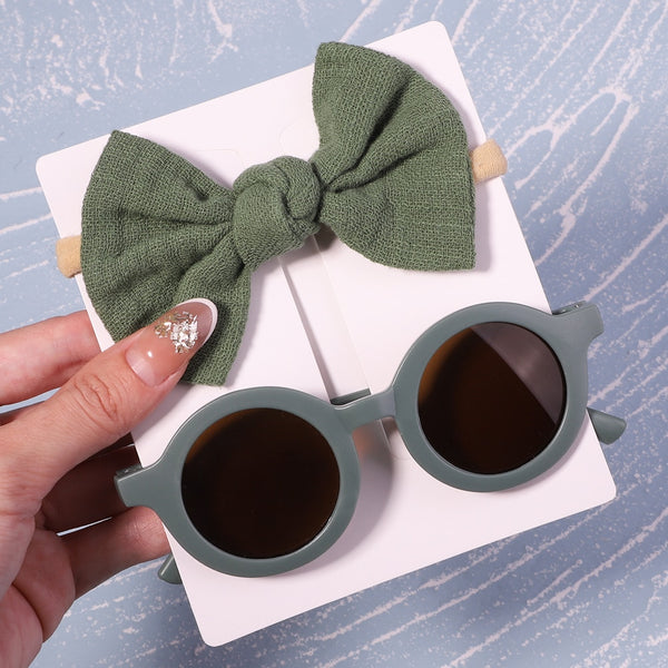 Headband Round Sunglasses