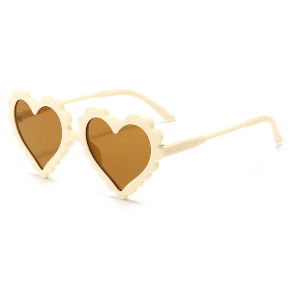 Children Heart Shaped Sunglasses
