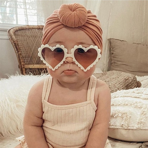 Children Heart Shaped Sunglasses