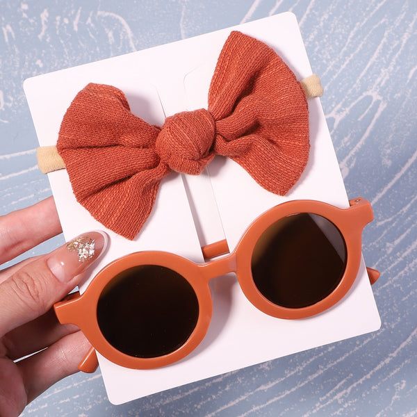 Headband Round Sunglasses
