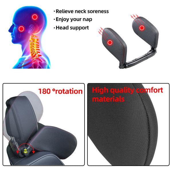 Car Seat Headrest Neck Pillow