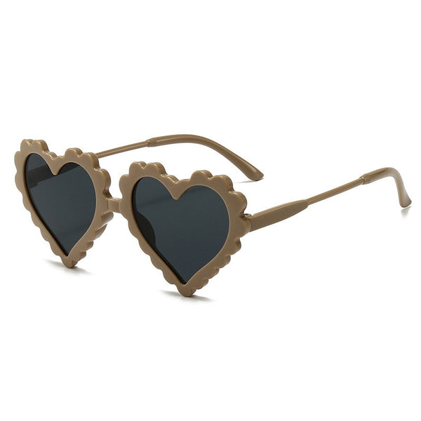 Children Heart Shaped Sunglasses