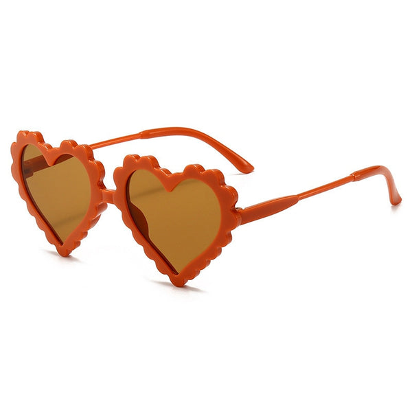 Children Heart Shaped Sunglasses