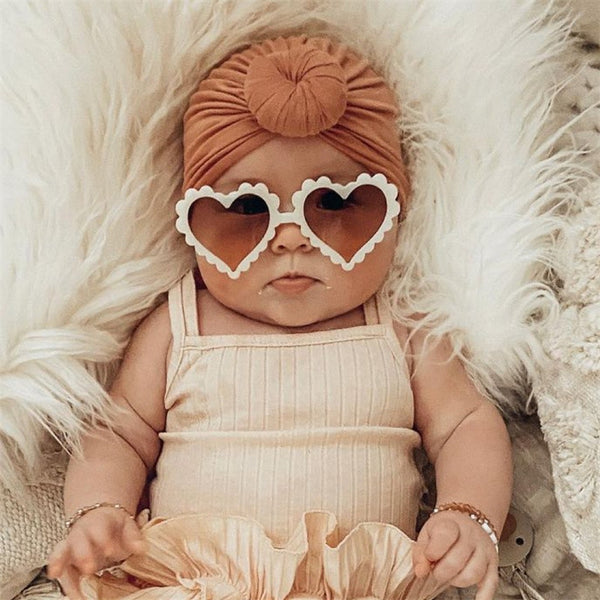 Children Heart Shaped Sunglasses