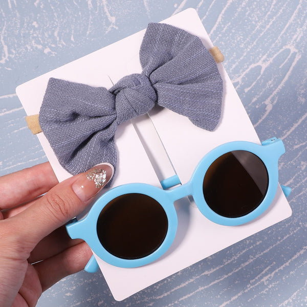 Headband Round Sunglasses