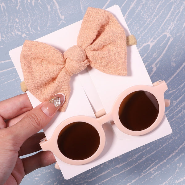 Headband Round Sunglasses