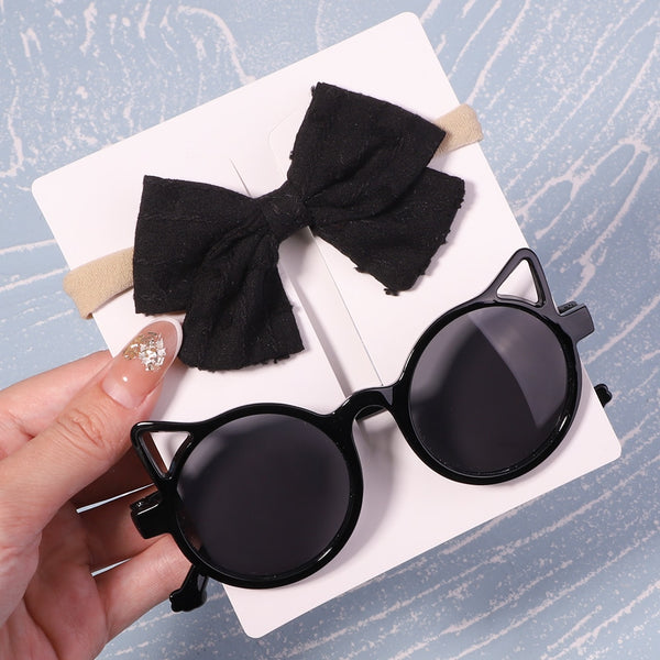 Headband Round Sunglasses