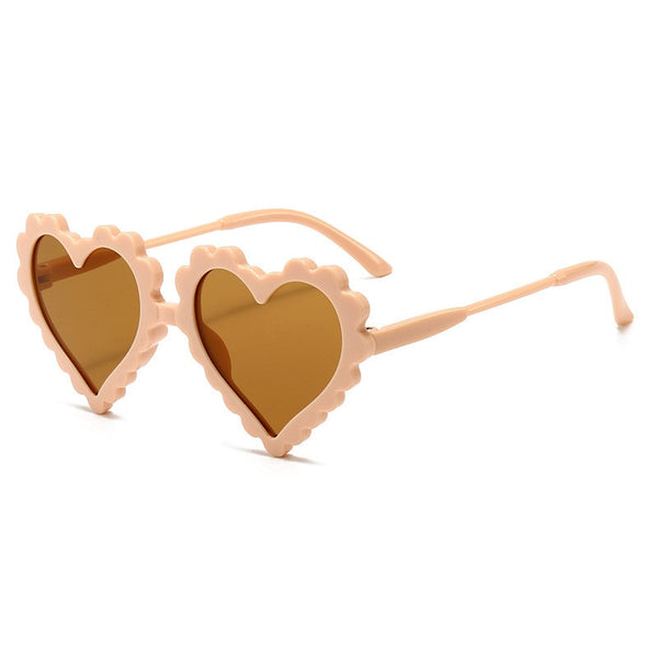 Children Heart Shaped Sunglasses