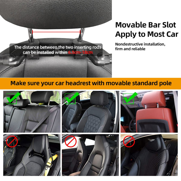 Car Seat Headrest Neck Pillow
