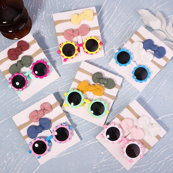 Headband Round Sunglasses
