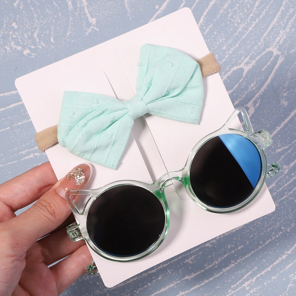 Headband Round Sunglasses