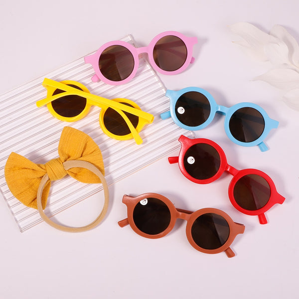 Headband Round Sunglasses