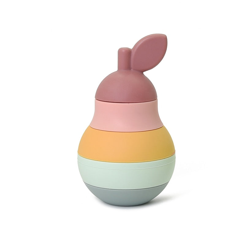Soft Silicone Teether Building Blocks