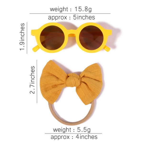 Headband Round Sunglasses