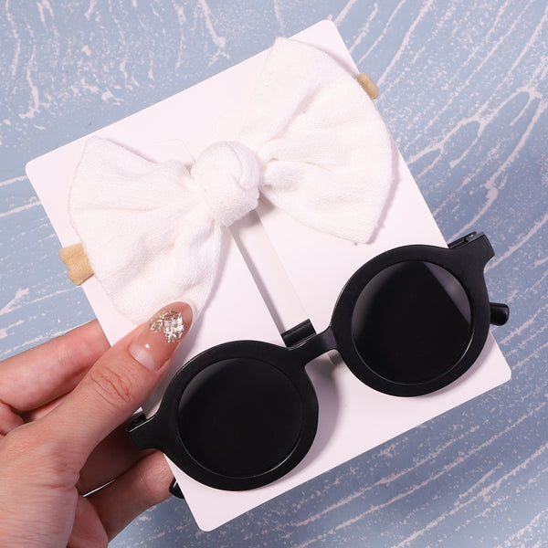Headband Round Sunglasses