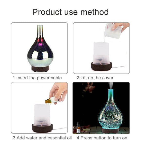 Glass Natural Oil Diffuser